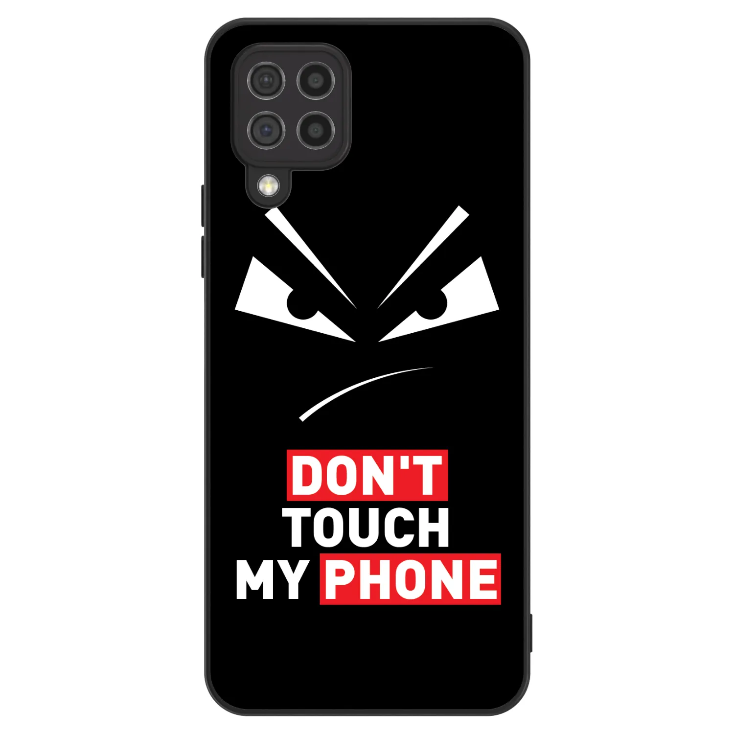 Picasee ULTIMATE CASE za Samsung Galaxy A22 A225F 4G - Evil Eye - Transparent