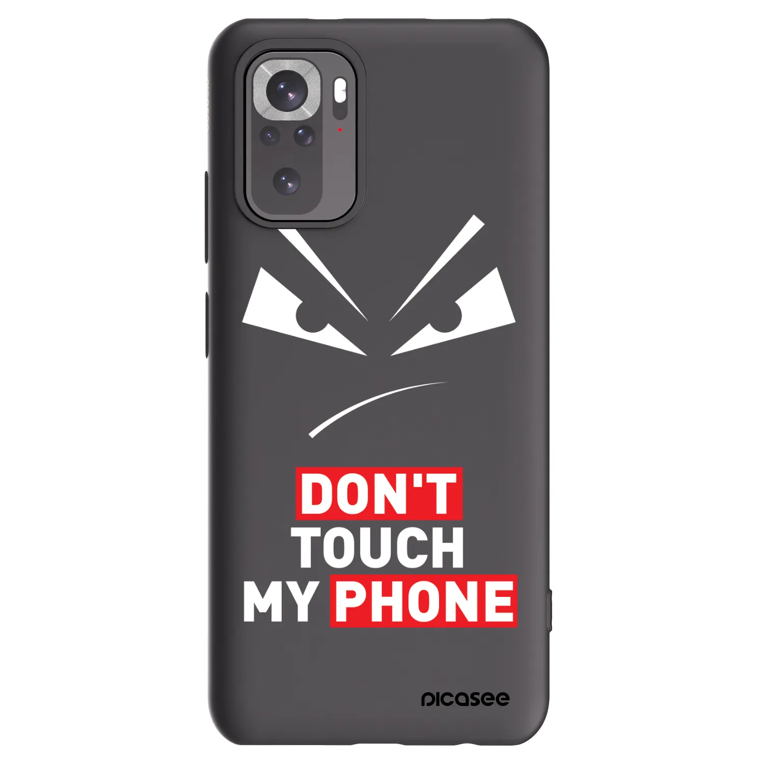 Picasee silikonski črni ovitek za Xiaomi Redmi Note 11S 4G - Evil Eye - Transparent