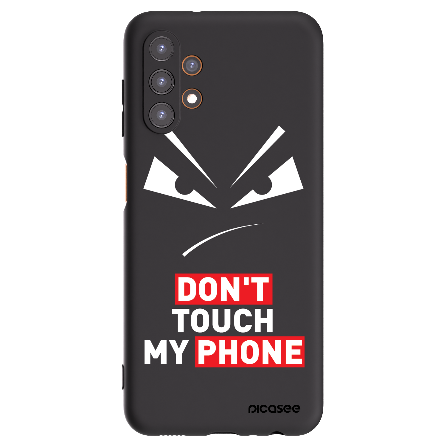 Picasee silikonski črni ovitek za Samsung Galaxy A13 4G A135 - Evil Eye - Transparent