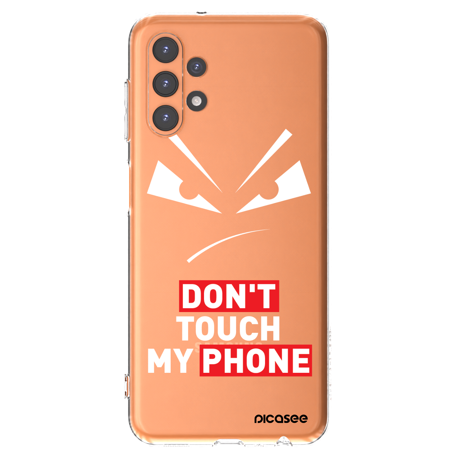 Picasee silikonski prozorni ovitek za Samsung Galaxy A13 4G A135 - Evil Eye - Transparent