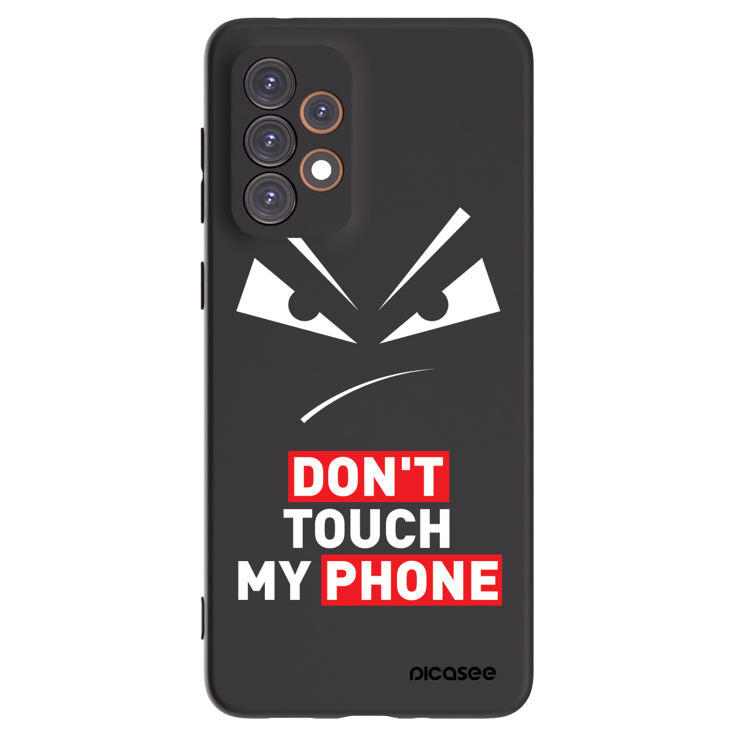 Picasee silikonski črni ovitek za Samsung Galaxy A33 5G A336 - Evil Eye - Transparent