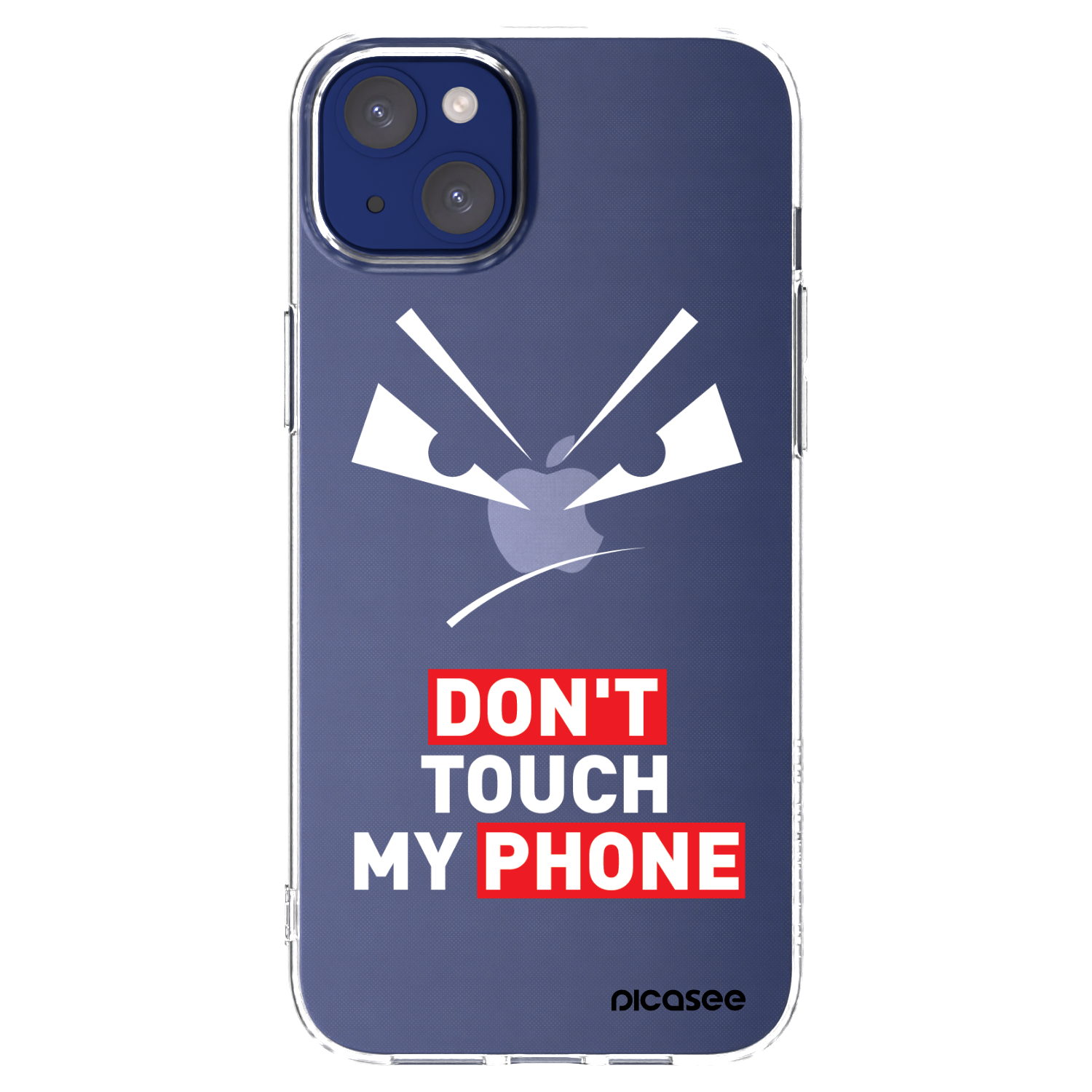 Picasee silikonski prozorni ovitek za Apple iPhone 14 Plus - Evil Eye - Transparent