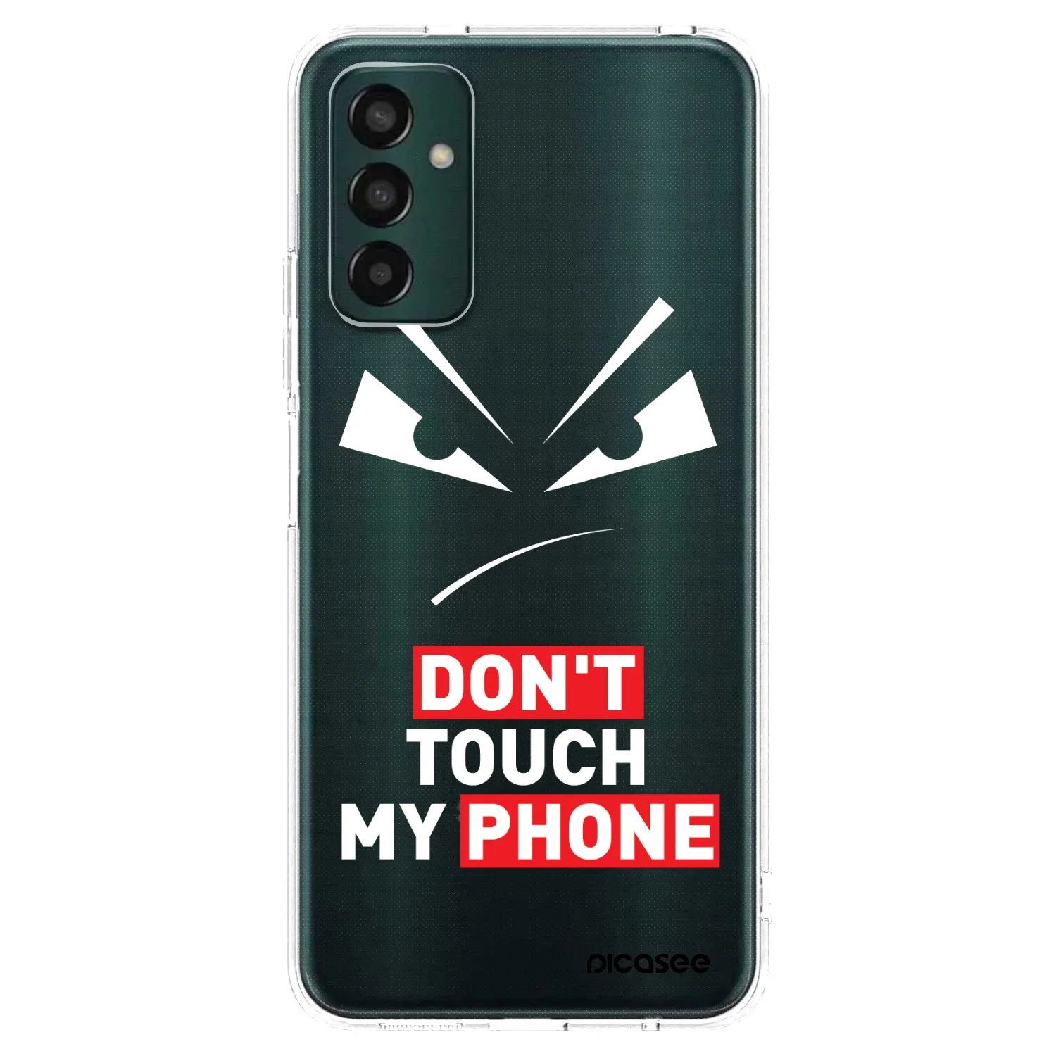 Picasee silikonski prozorni ovitek za Samsung Galaxy M23 5G - Evil Eye - Transparent