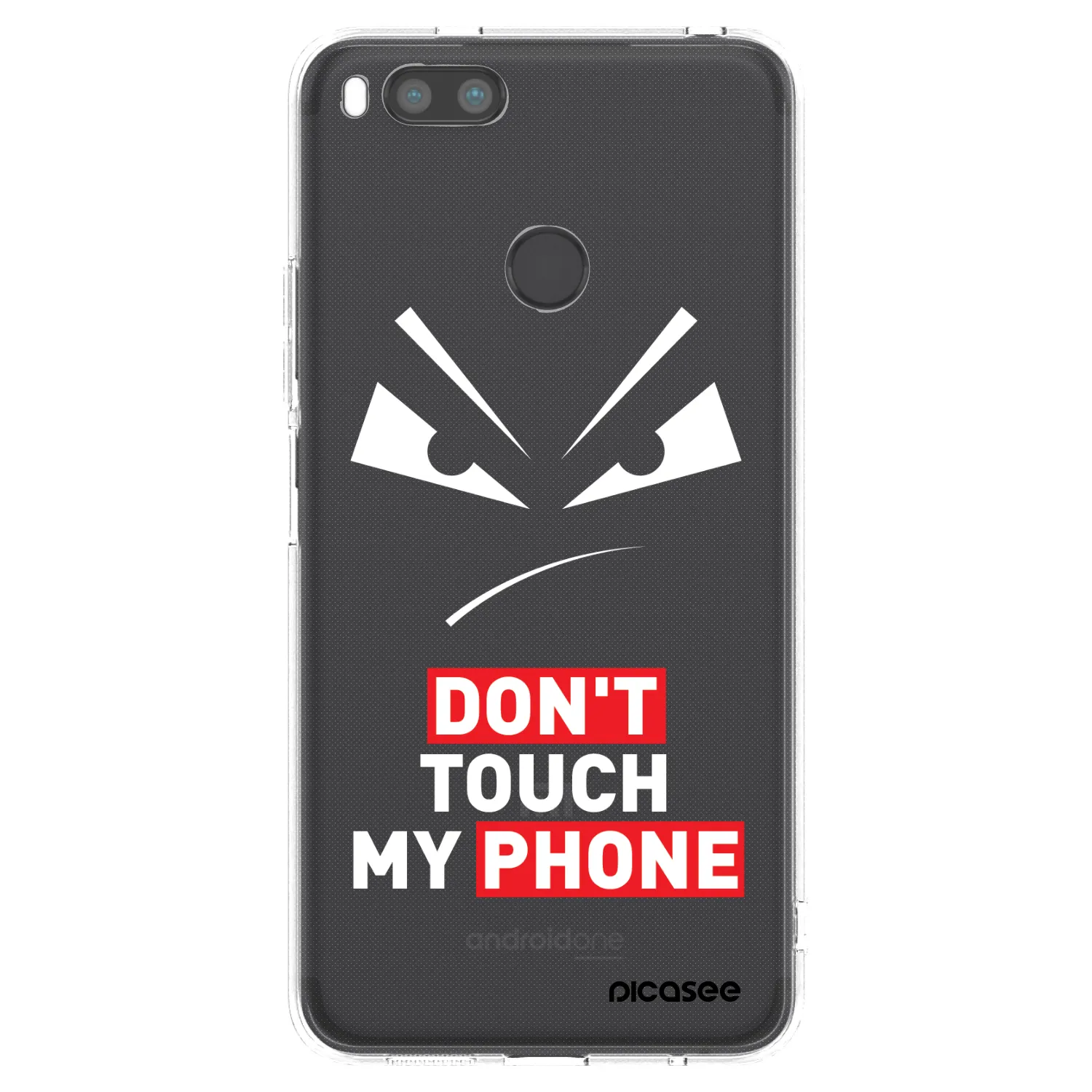 Picasee silikonski prozorni ovitek za Xiaomi Redmi A1 - Evil Eye - Transparent