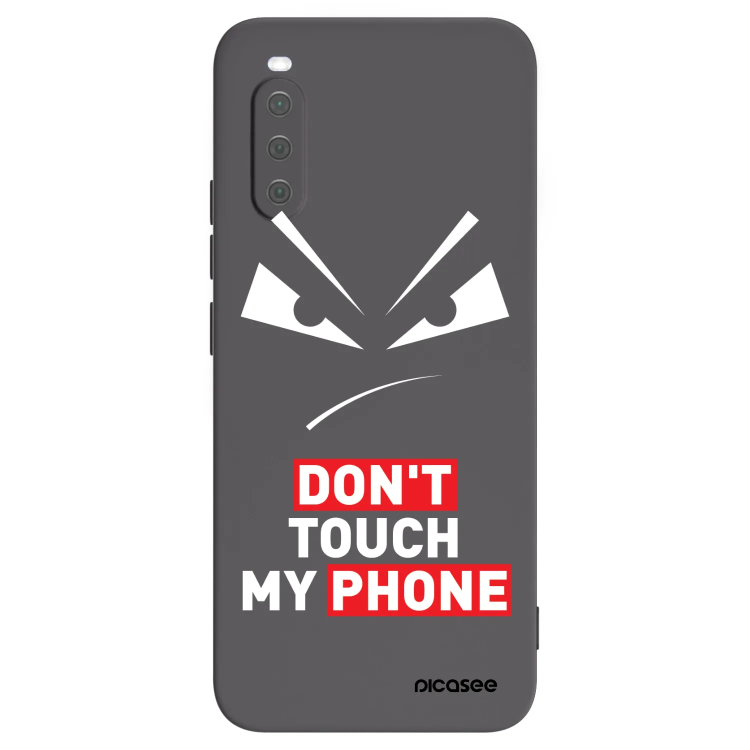 Picasee silikonski črni ovitek za Sony Xperia 10 III - Evil Eye - Transparent