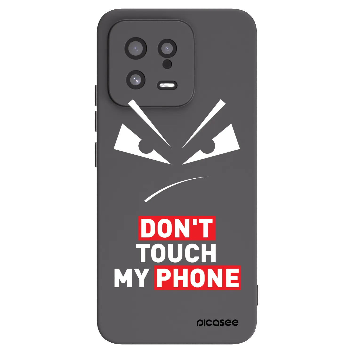 Picasee silikonski črni ovitek za Xiaomi 13 - Evil Eye - Transparent