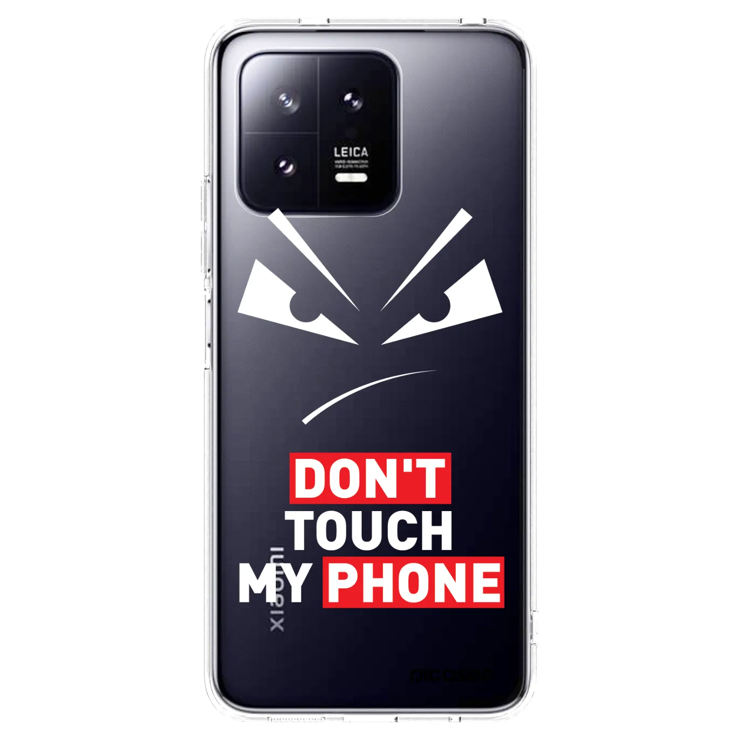 Picasee silikonski prozorni ovitek za Xiaomi 13 Pro - Evil Eye - Transparent