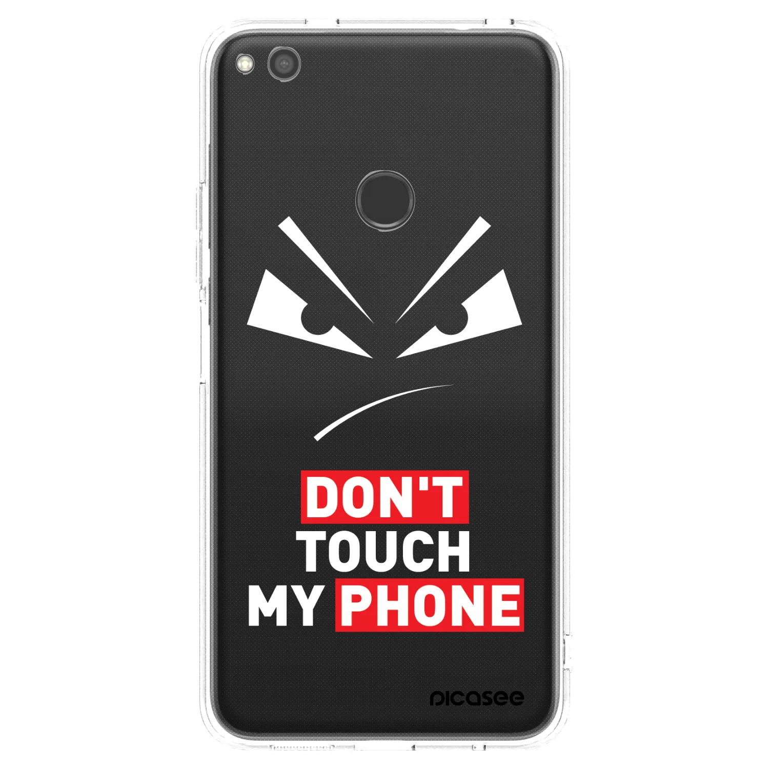 Picasee silikonski prozorni ovitek za Huawei P9 Lite 2017 - Evil Eye - Transparent