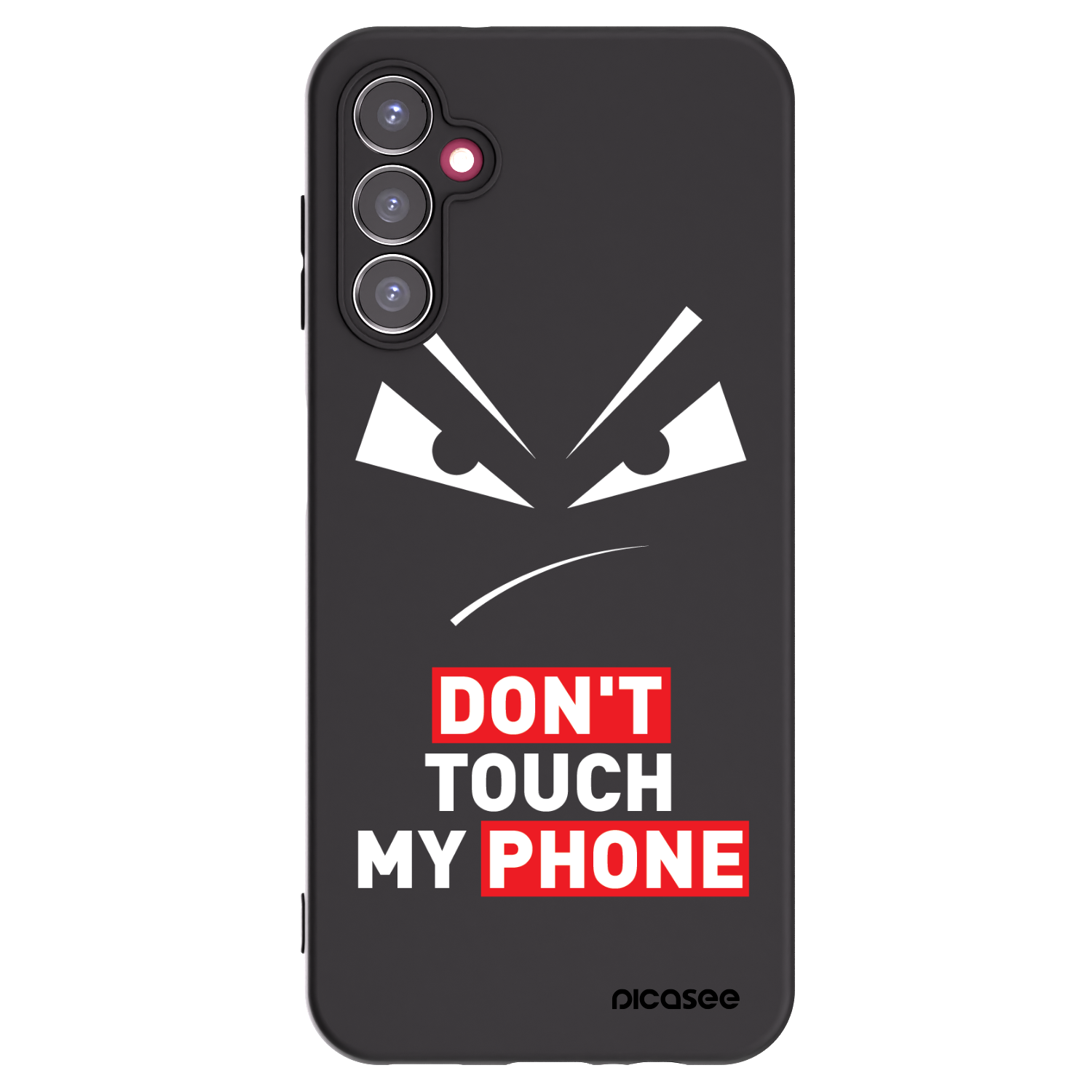 Picasee silikonski črni ovitek za Samsung Galaxy A14 4G A145R - Evil Eye - Transparent