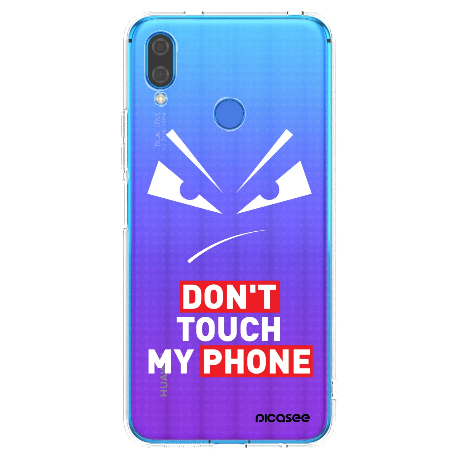 Picasee silikonski prozorni ovitek za Huawei Nova 3 - Evil Eye - Transparent