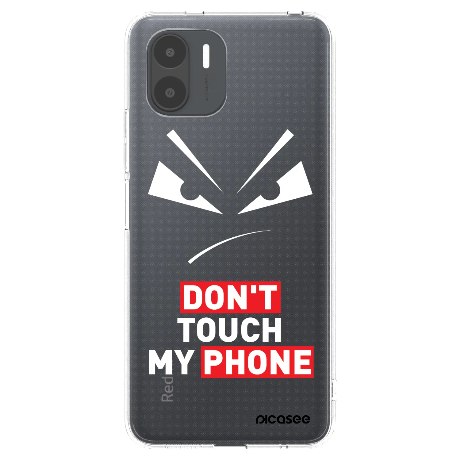 Picasee silikonski prozorni ovitek za Xiaomi Redmi A2 - Evil Eye - Transparent