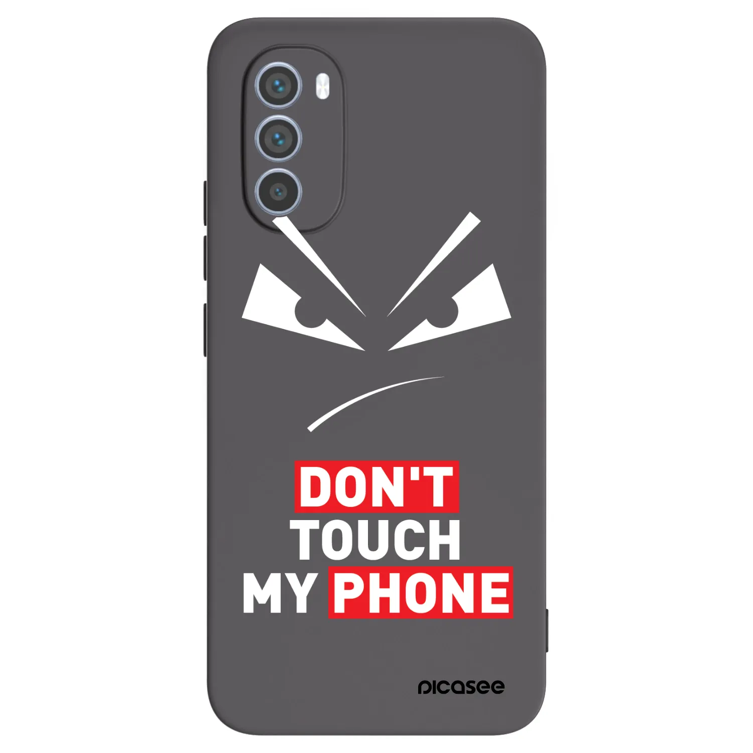 Picasee silikonski črni ovitek za Motorola Moto G62 - Evil Eye - Transparent