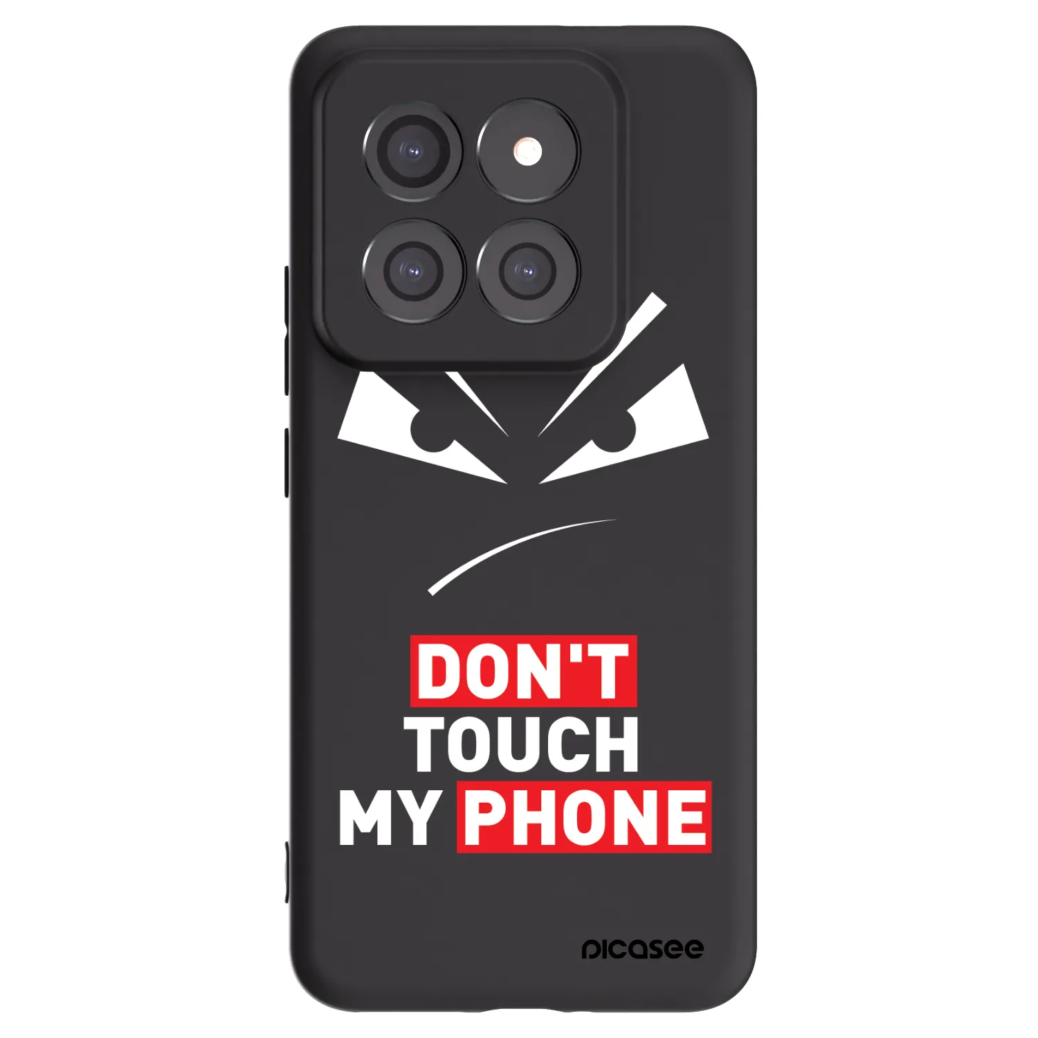 Picasee silikonski črni ovitek za Xiaomi 14 Pro - Evil Eye - Transparent