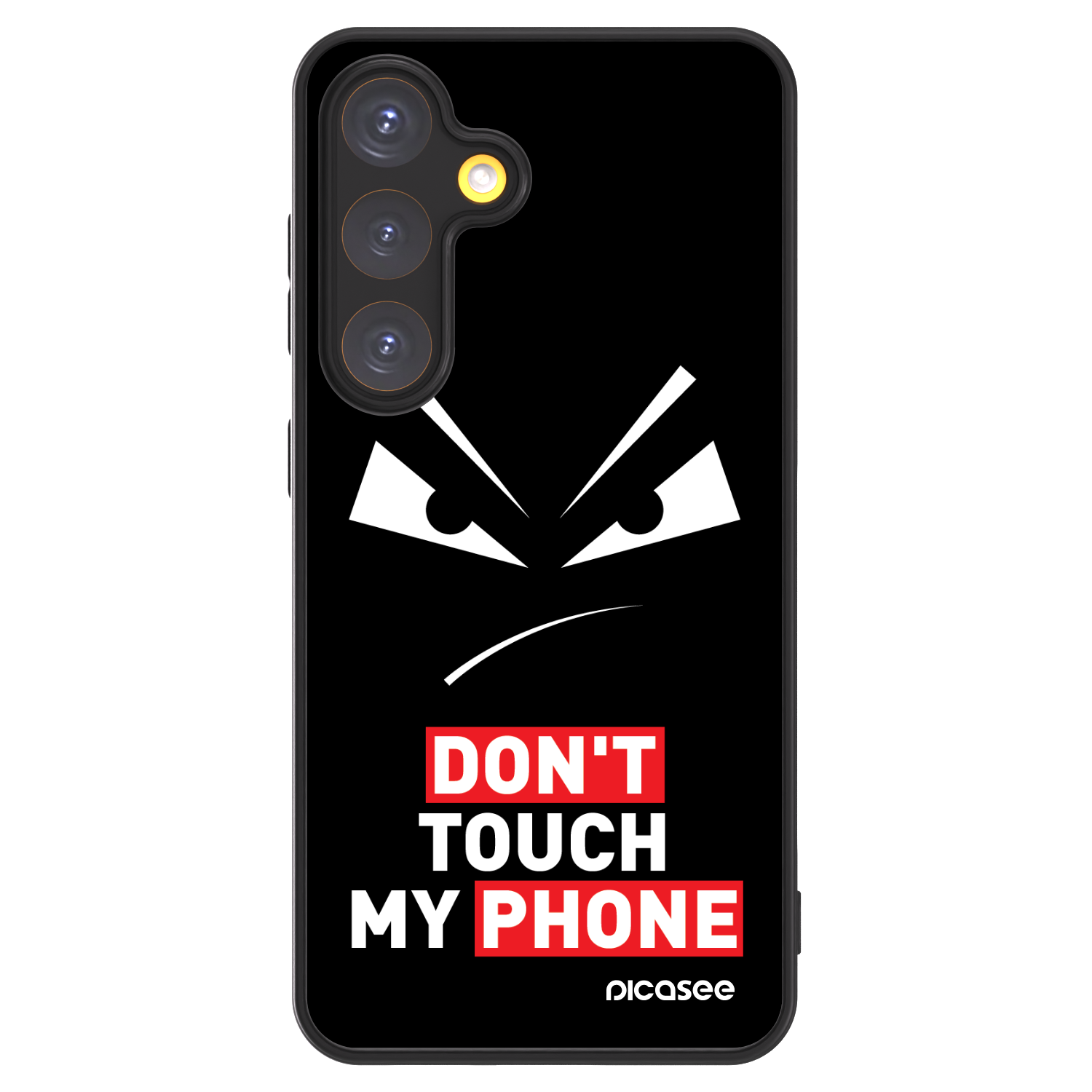 Picasee ULTIMATE CASE PowerShare za Samsung Galaxy S24 S921B 5G - Evil Eye - Transparent