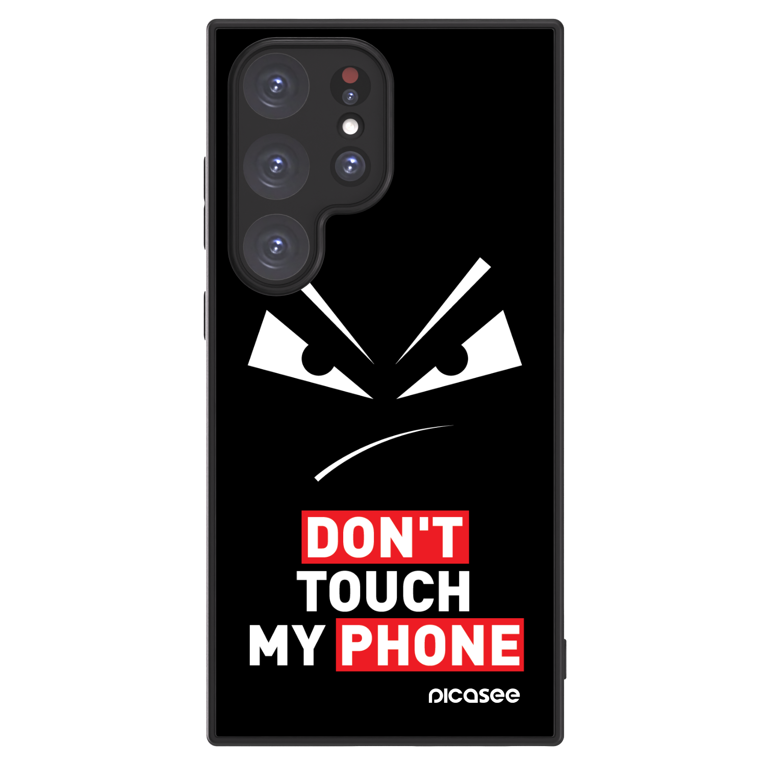 Picasee ULTIMATE CASE PowerShare za Samsung Galaxy S24 Ultra S928B 5G - Evil Eye - Transparent