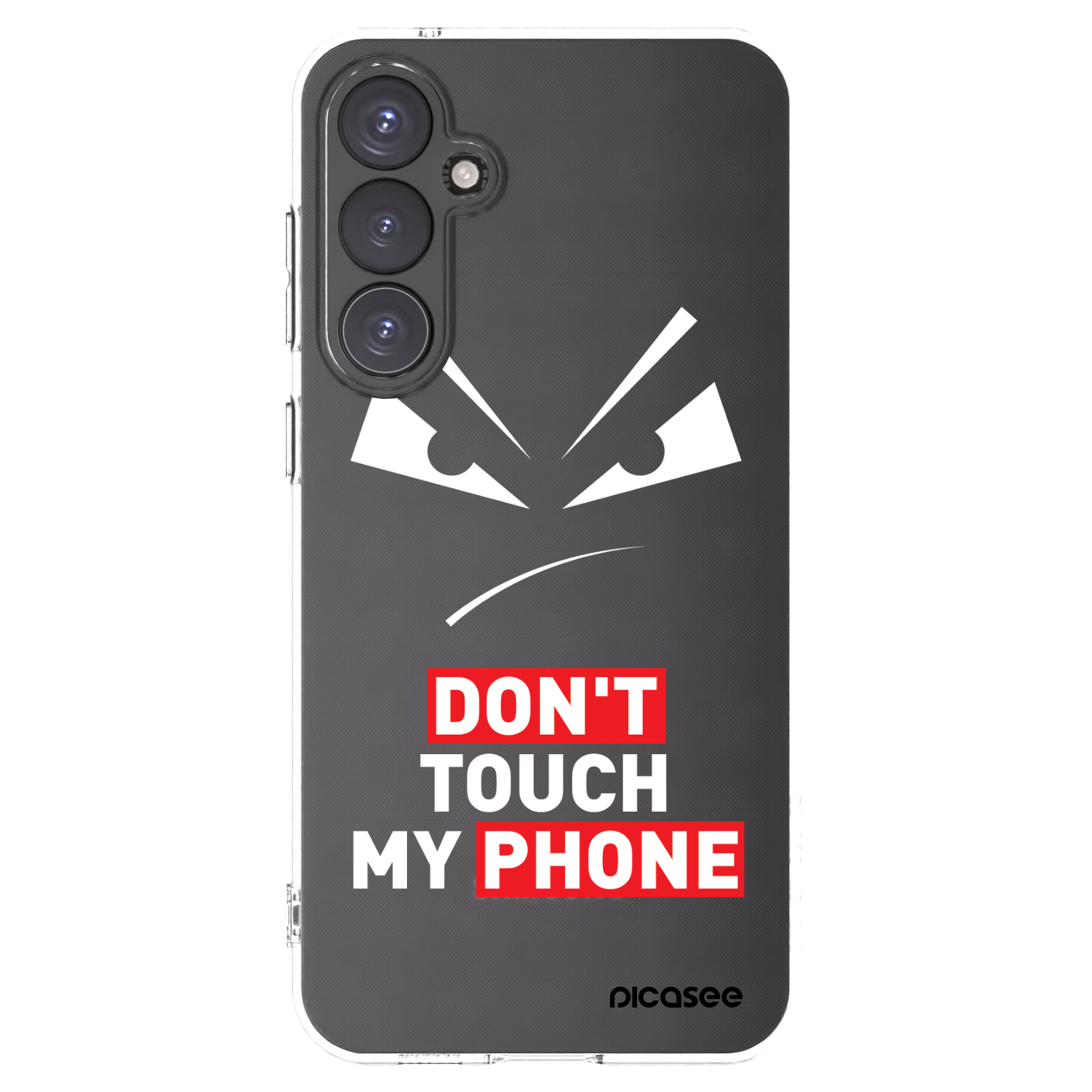 Picasee silikonski prozorni ovitek za Samsung Galaxy S23 FE S711B - Evil Eye - Transparent