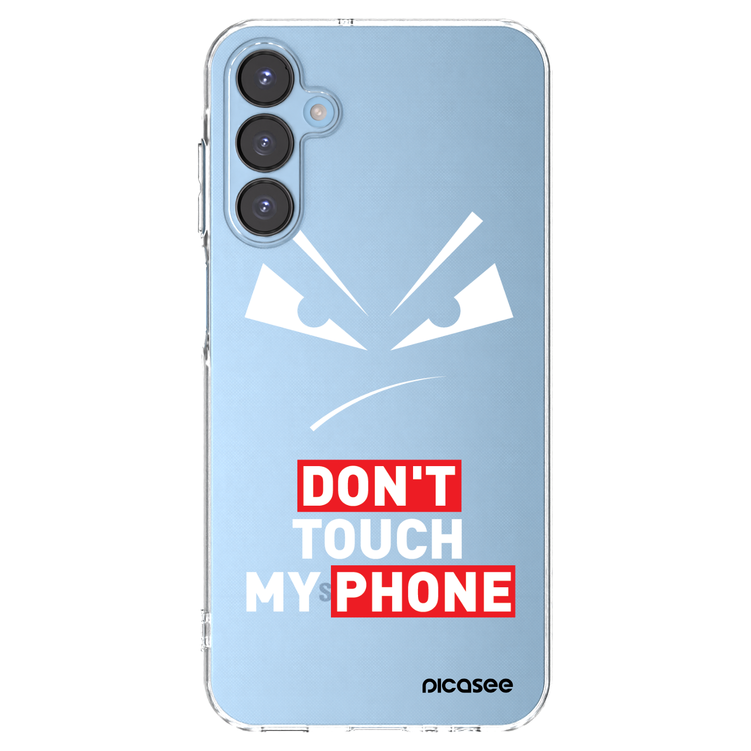 Picasee silikonski prozorni ovitek za Samsung Galaxy A15 A156B 5G - Evil Eye - Transparent