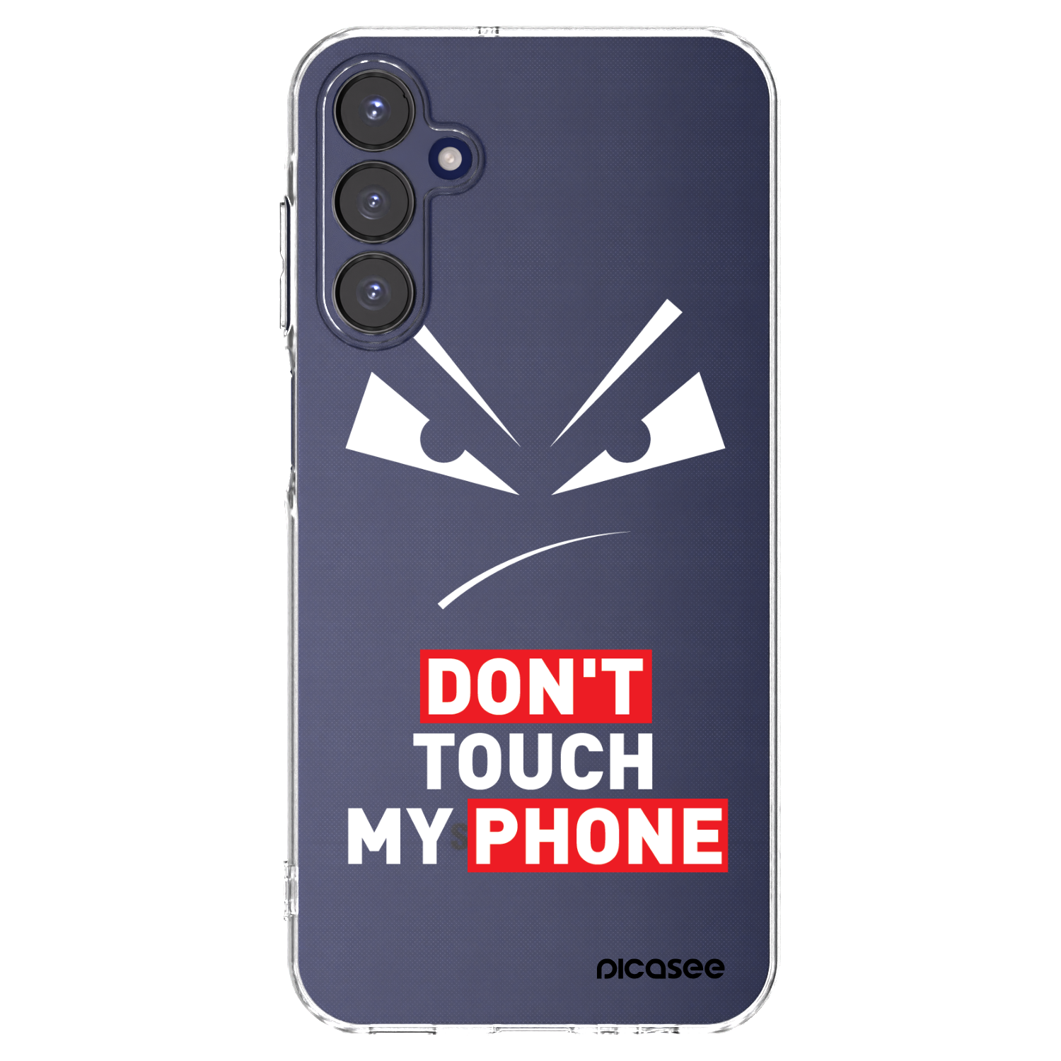 Picasee silikonski prozorni ovitek za Samsung Galaxy A15 A155F 4G - Evil Eye - Transparent