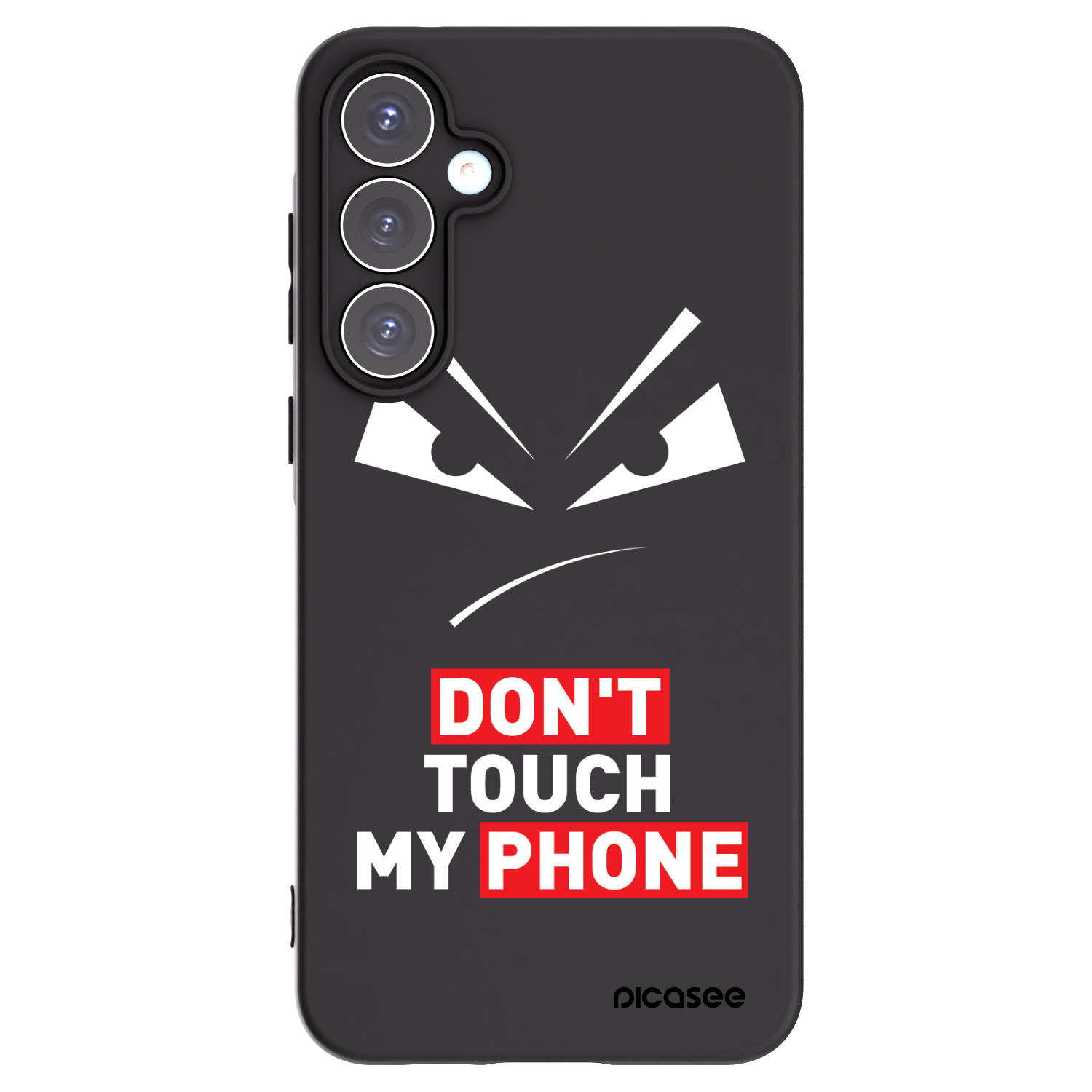 Picasee silikonski črni ovitek za Samsung Galaxy A55 5G A556B - Evil Eye - Transparent