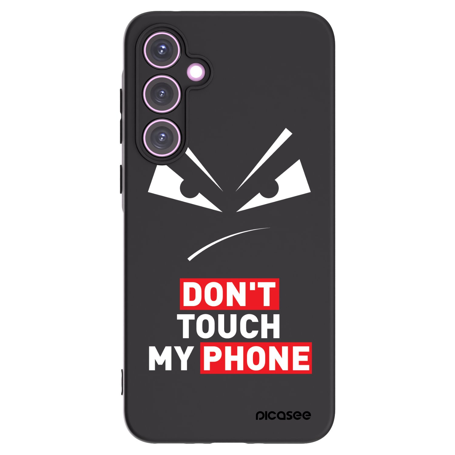 Picasee silikonski črni ovitek za Samsung Galaxy A35 5G A356B - Evil Eye - Transparent