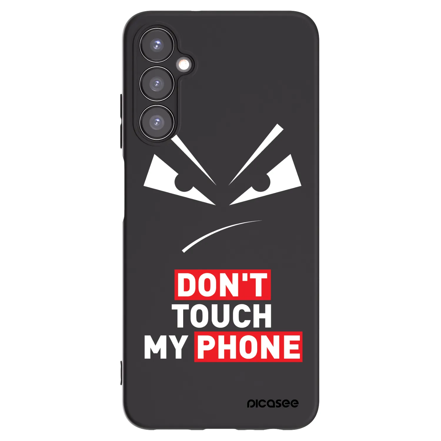 Picasee silikonski črni ovitek za Samsung Galaxy A05s A057G - Evil Eye - Transparent