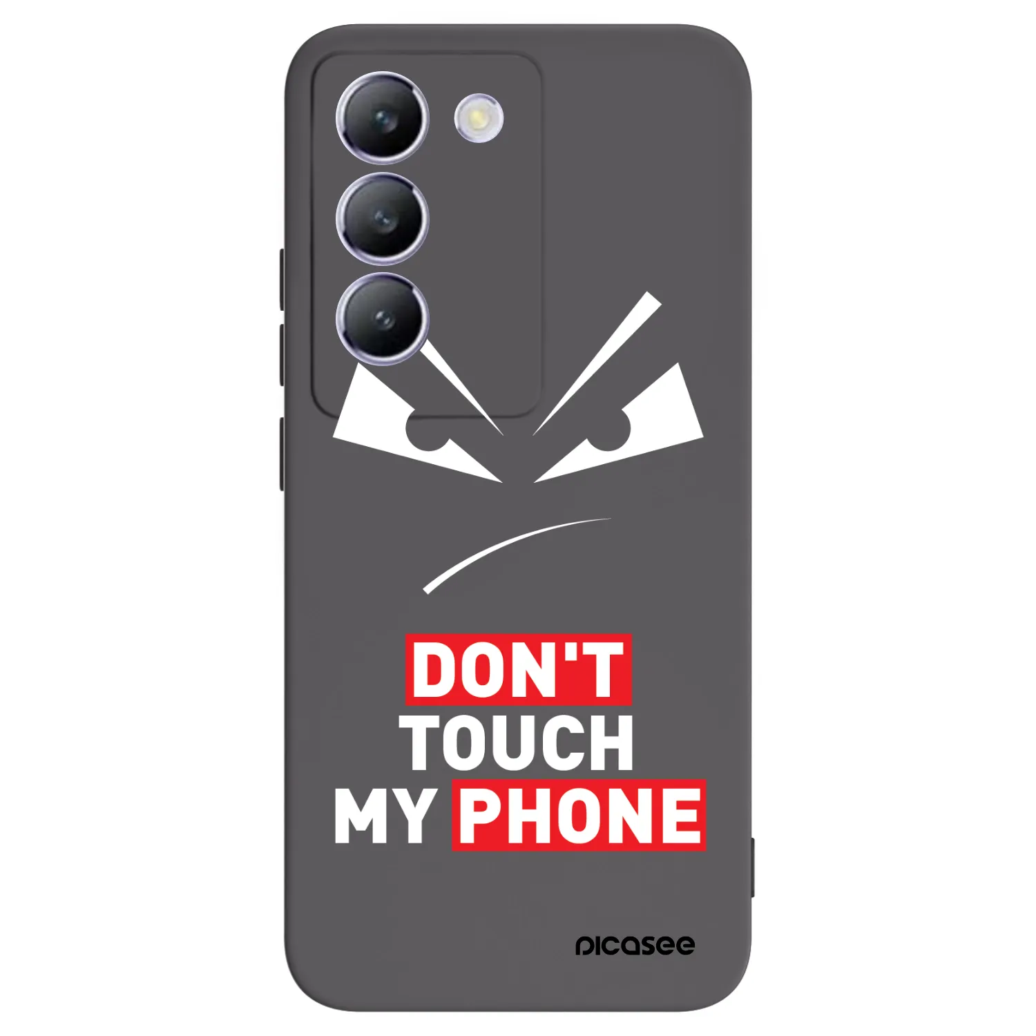 Picasee silikonski črni ovitek za Vivo V40 SE 5G - Evil Eye - Transparent