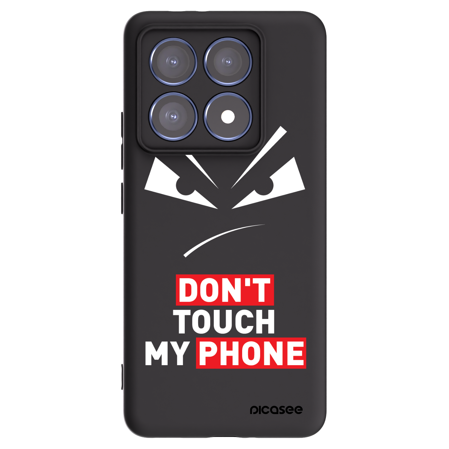 Picasee silikonski črni ovitek za Xiaomi 14T Pro - Evil Eye - Transparent