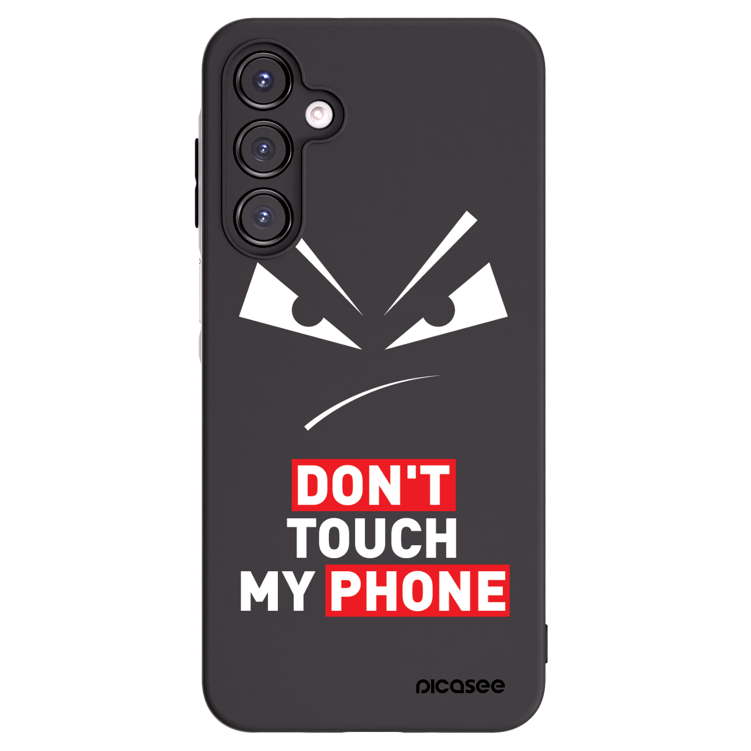 Picasee silikonski črni ovitek za Samsung Galaxy A16 5G - Evil Eye - Transparent