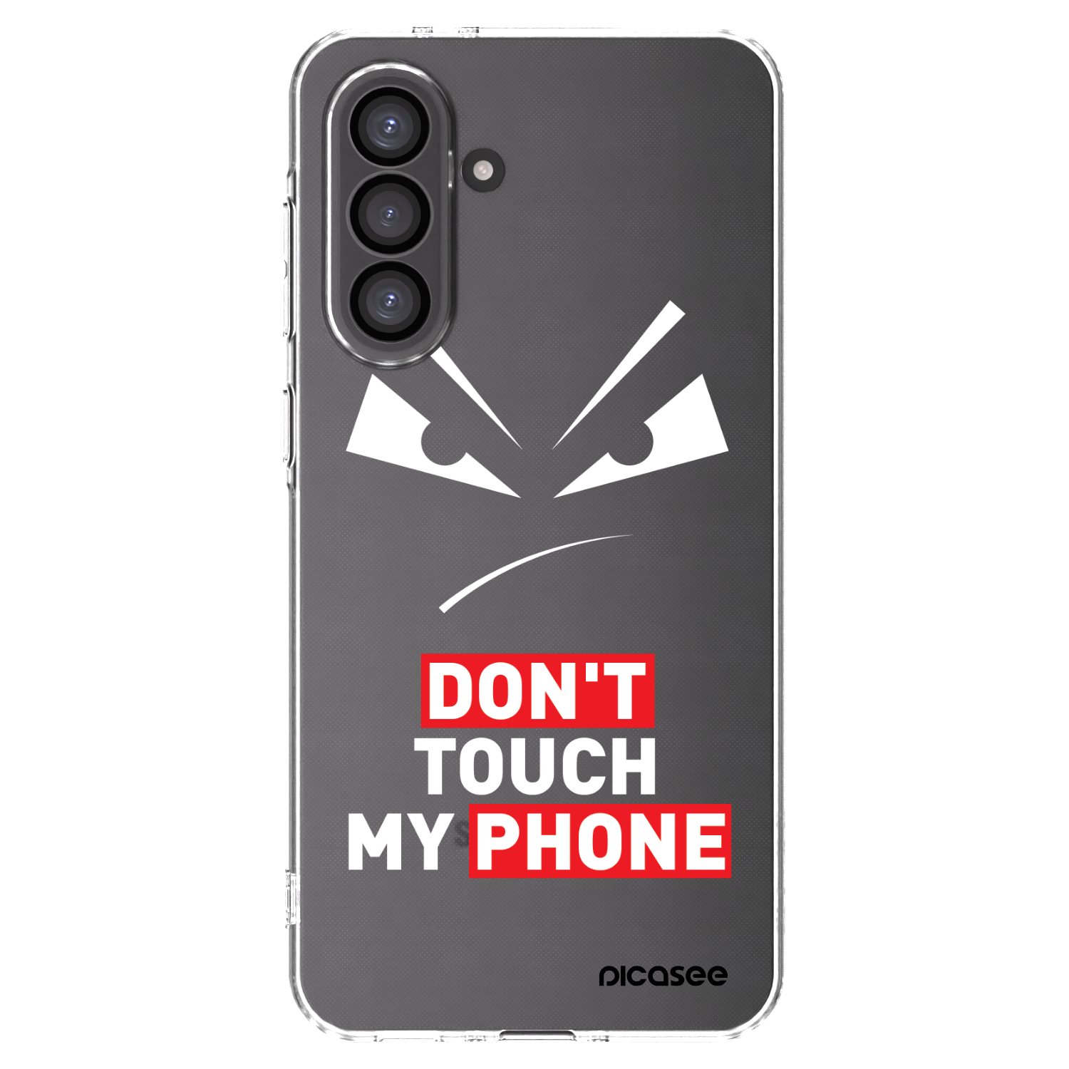 Picasee silikonski prozorni ovitek za Samsung Galaxy A36 5G - Evil Eye - Transparent