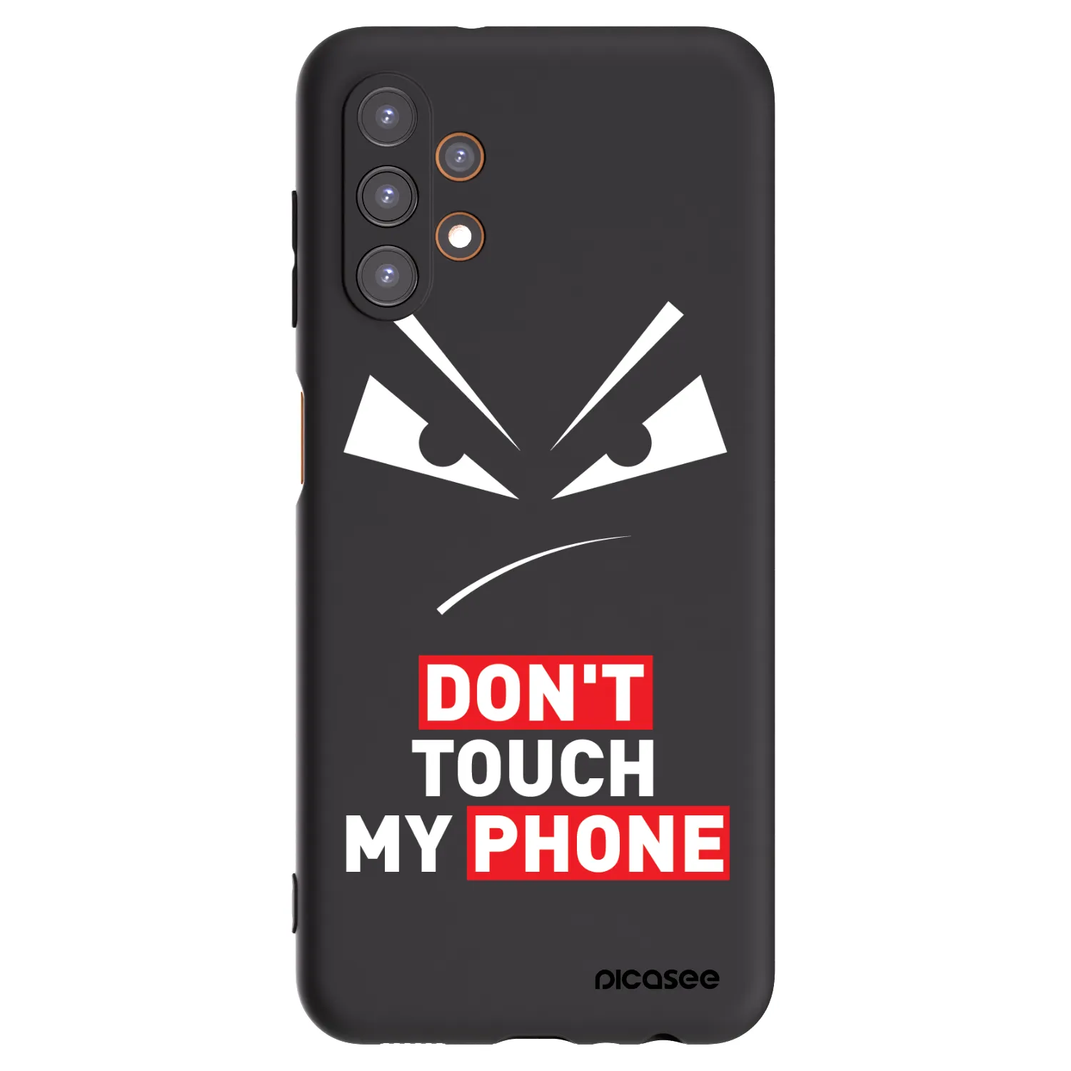 Picasee silikonski črni ovitek za Samsung Galaxy A13 5G - Evil Eye - Transparent