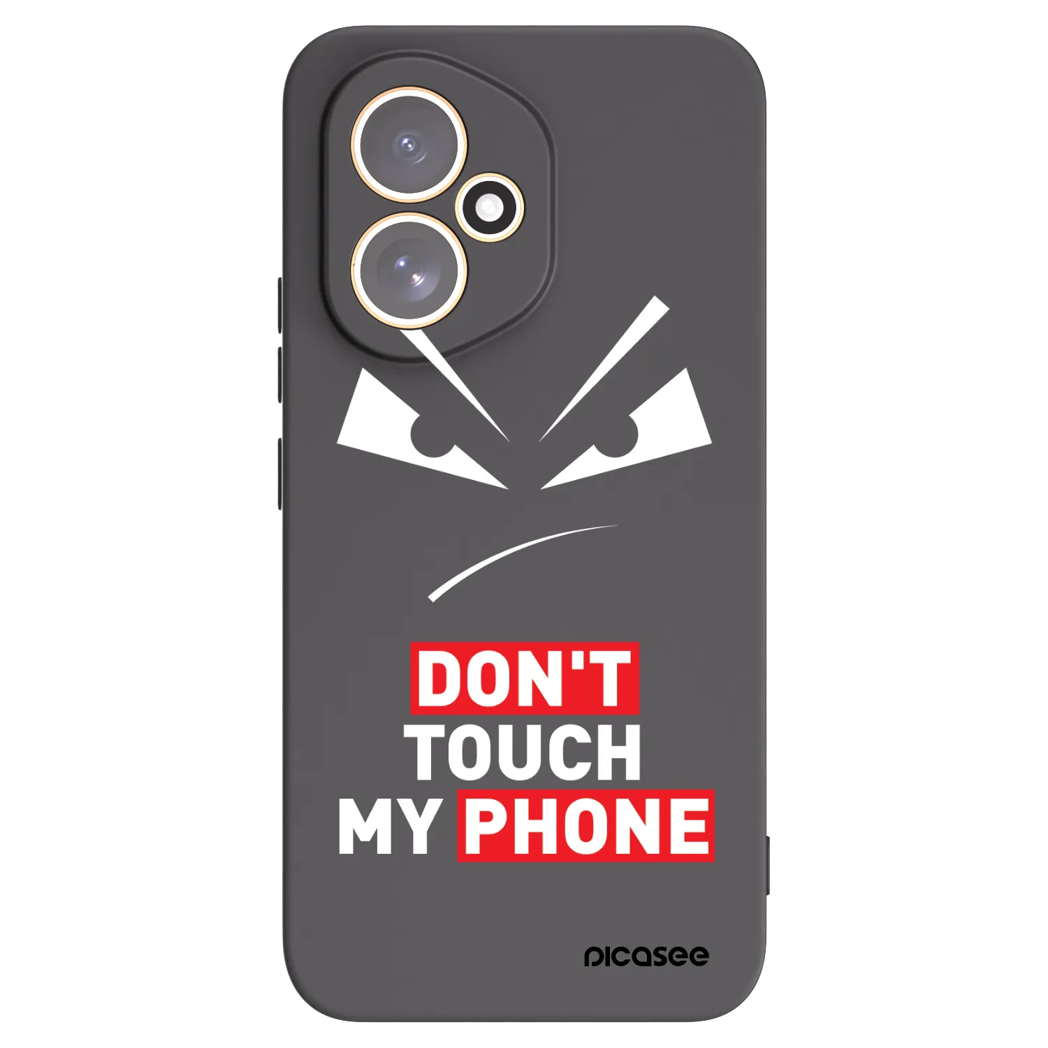 Picasee silikonski črni ovitek za Honor 400 5G - Evil Eye - Transparent