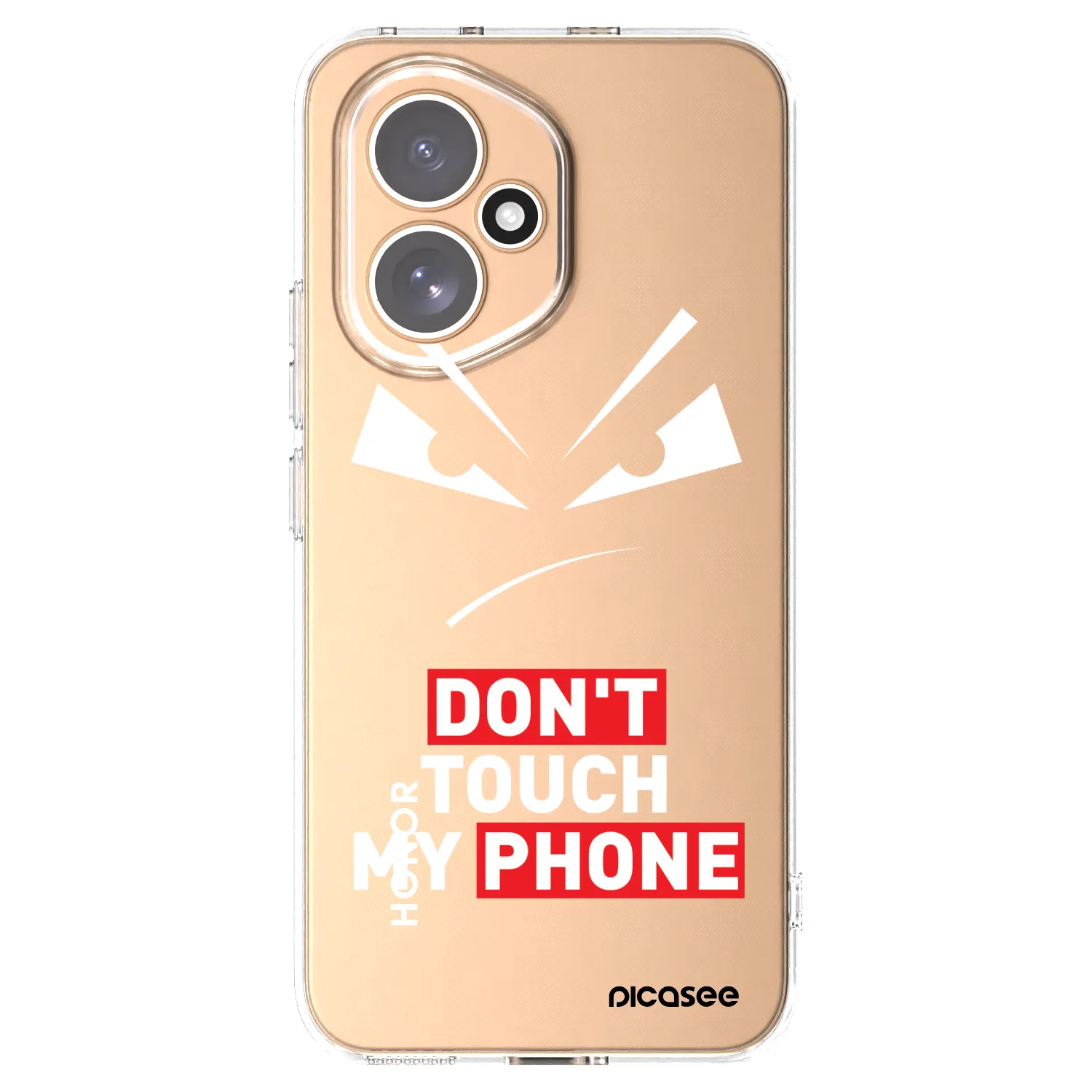 Picasee silikonski prozorni ovitek za Honor 400 5G - Evil Eye - Transparent