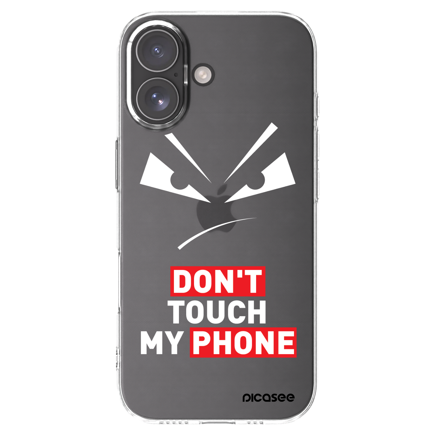 Picasee silikonski prozorni ovitek za Apple iPhone 17 - Evil Eye - Transparent