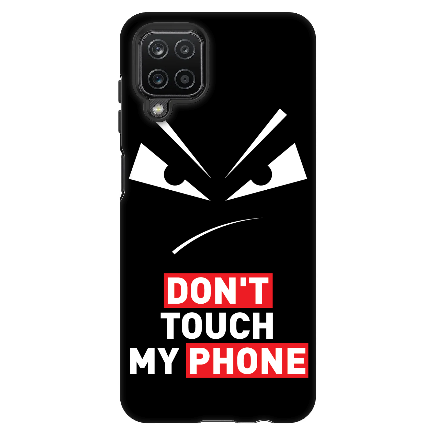 Picasee Fashion Case za Samsung Galaxy A12 A125F - Evil Eye - Transparent