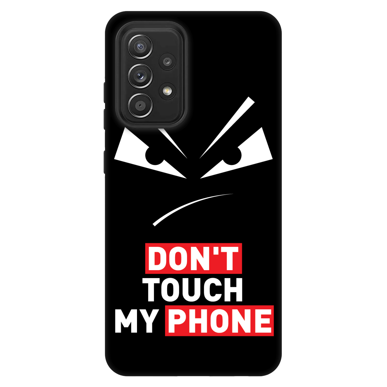 Picasee Fashion Case za Samsung Galaxy A52 5G A525F - Evil Eye - Transparent