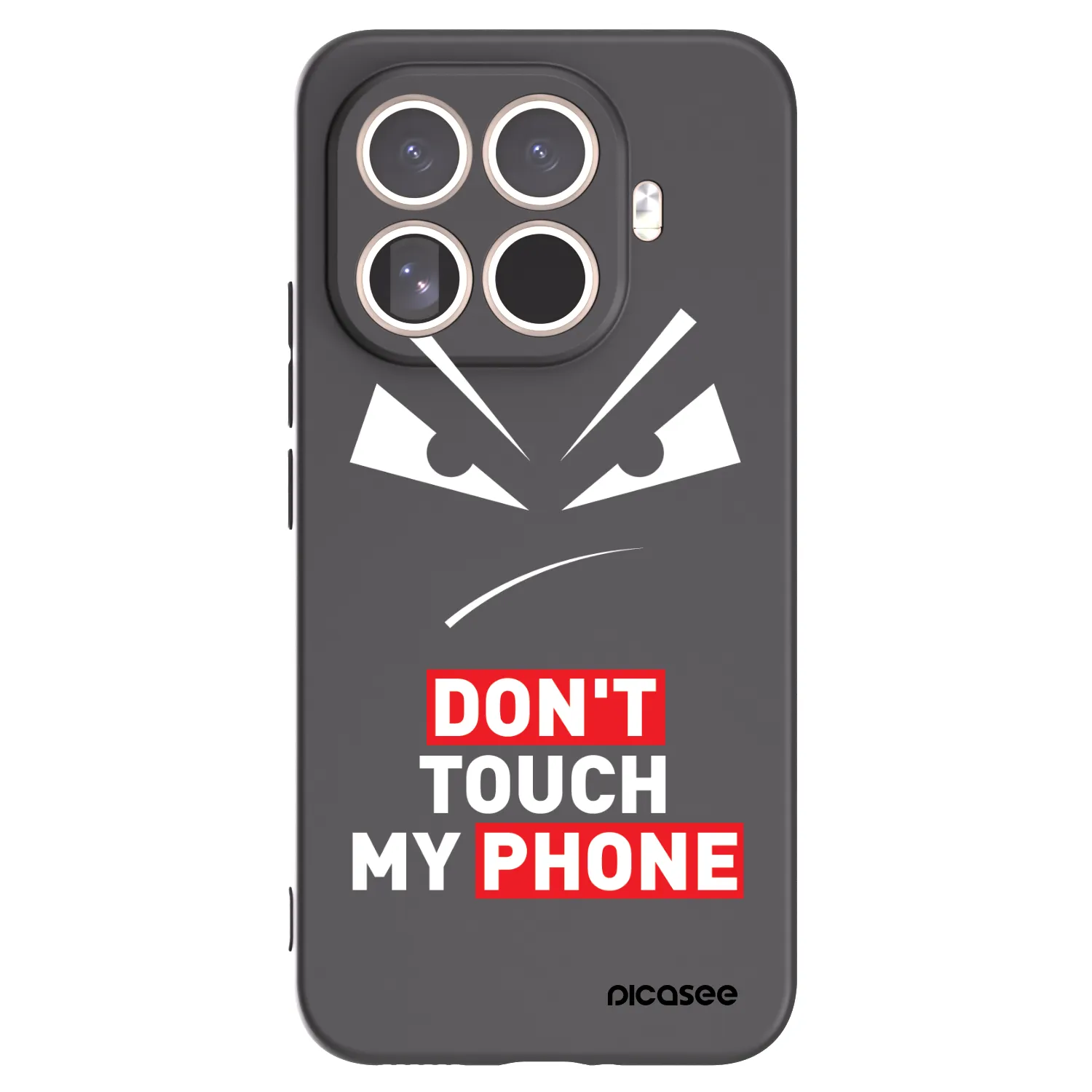 Picasee silikonski črni ovitek za Xiaomi 15T Pro - Evil Eye - Transparent