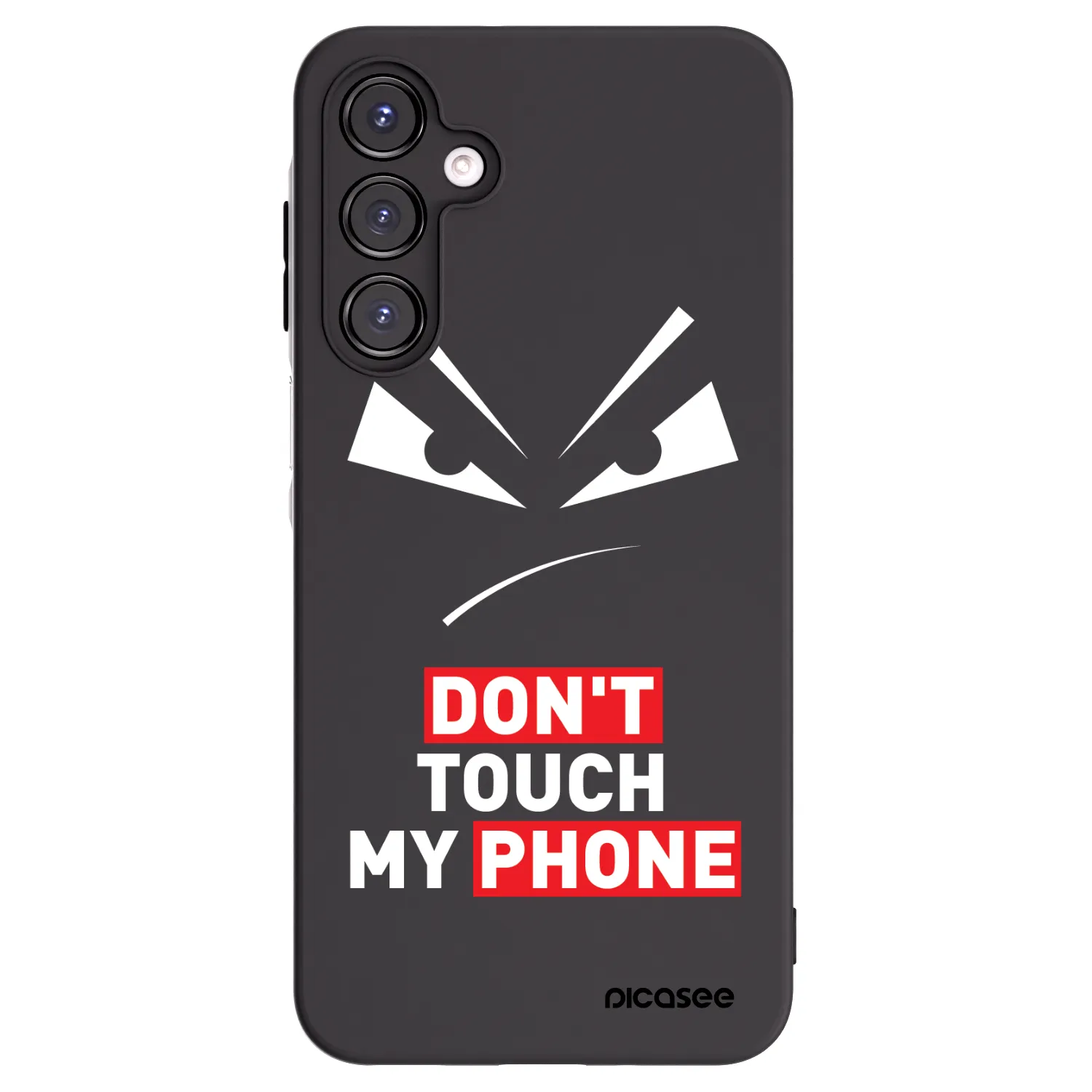 Picasee silikonski črni ovitek za Samsung Galaxy A16 4G - Evil Eye - Transparent