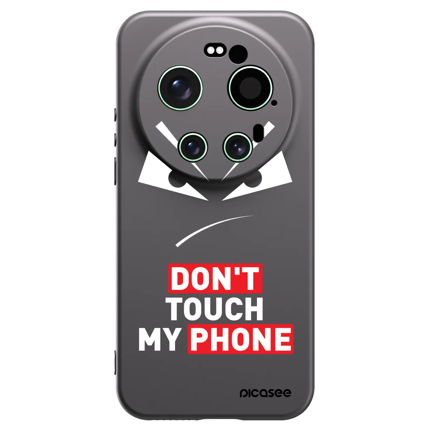 Picasee silikonski črni ovitek za Xiaomi 17 Ultra - Evil Eye - Transparent