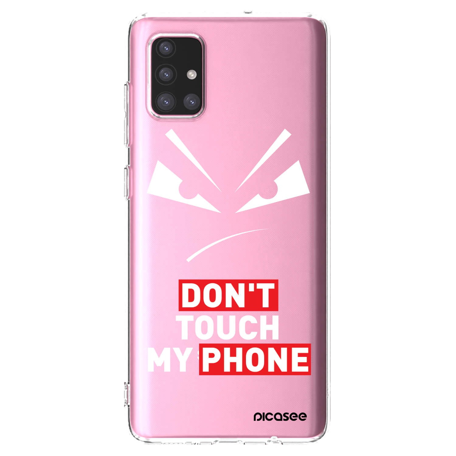 Picasee silikonski prozorni ovitek za Samsung Galaxy A71 A715F - Evil Eye - Transparent