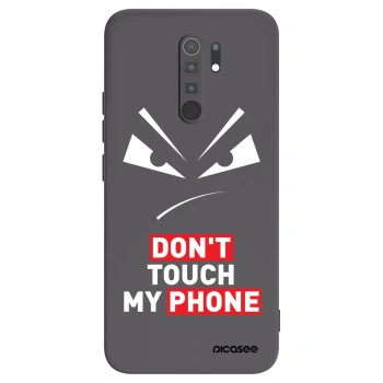 Picasee silikonski črni ovitek za Xiaomi Redmi 9 - Evil Eye - Transparent