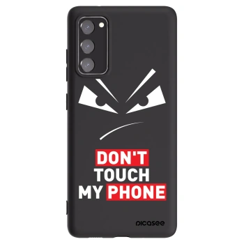 Picasee silikonski črni ovitek za Samsung Galaxy S20 FE - Evil Eye - Transparent