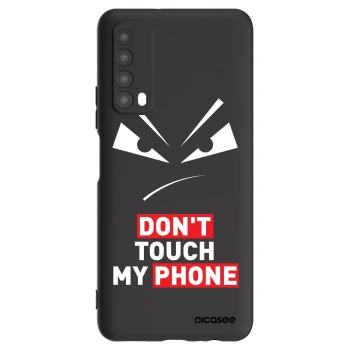 Picasee silikonski črni ovitek za Huawei P Smart 2021 - Evil Eye - Transparent