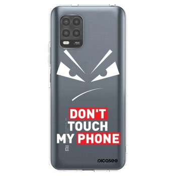 Picasee silikonski prozorni ovitek za Xiaomi Mi 10 Lite - Evil Eye - Transparent