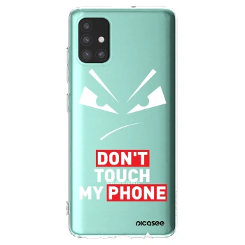 Picasee silikonski prozorni ovitek za Samsung Galaxy M51 M515F - Evil Eye - Transparent