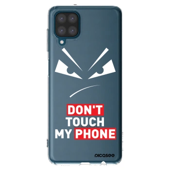 Picasee silikonski prozorni ovitek za Samsung Galaxy A12 A125F - Evil Eye - Transparent