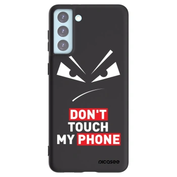 Picasee silikonski črni ovitek za Samsung Galaxy S21+ 5G G996F - Evil Eye - Transparent