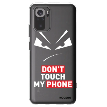 Picasee silikonski prozorni ovitek za Xiaomi Redmi Note 10 - Evil Eye - Transparent
