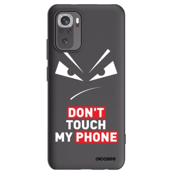 Picasee silikonski črni ovitek za Xiaomi Redmi Note 10 - Evil Eye - Transparent