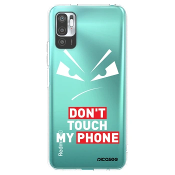 Picasee silikonski prozorni ovitek za Xiaomi Redmi Note 10 5G - Evil Eye - Transparent