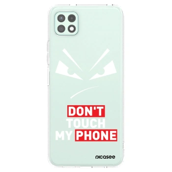 Picasee silikonski prozorni ovitek za Samsung Galaxy A22 A226B 5G - Evil Eye - Transparent